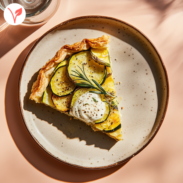 Tarte courgettes et ricotta
