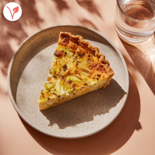 Tarte à la fondue de poireaux