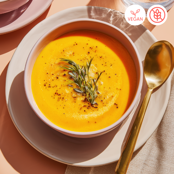 ❄️ Velouté carottes, gingembre et coco (congelé)