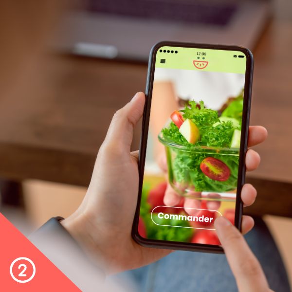 Chez Papa Cuisine, commandez vos repas facilement.