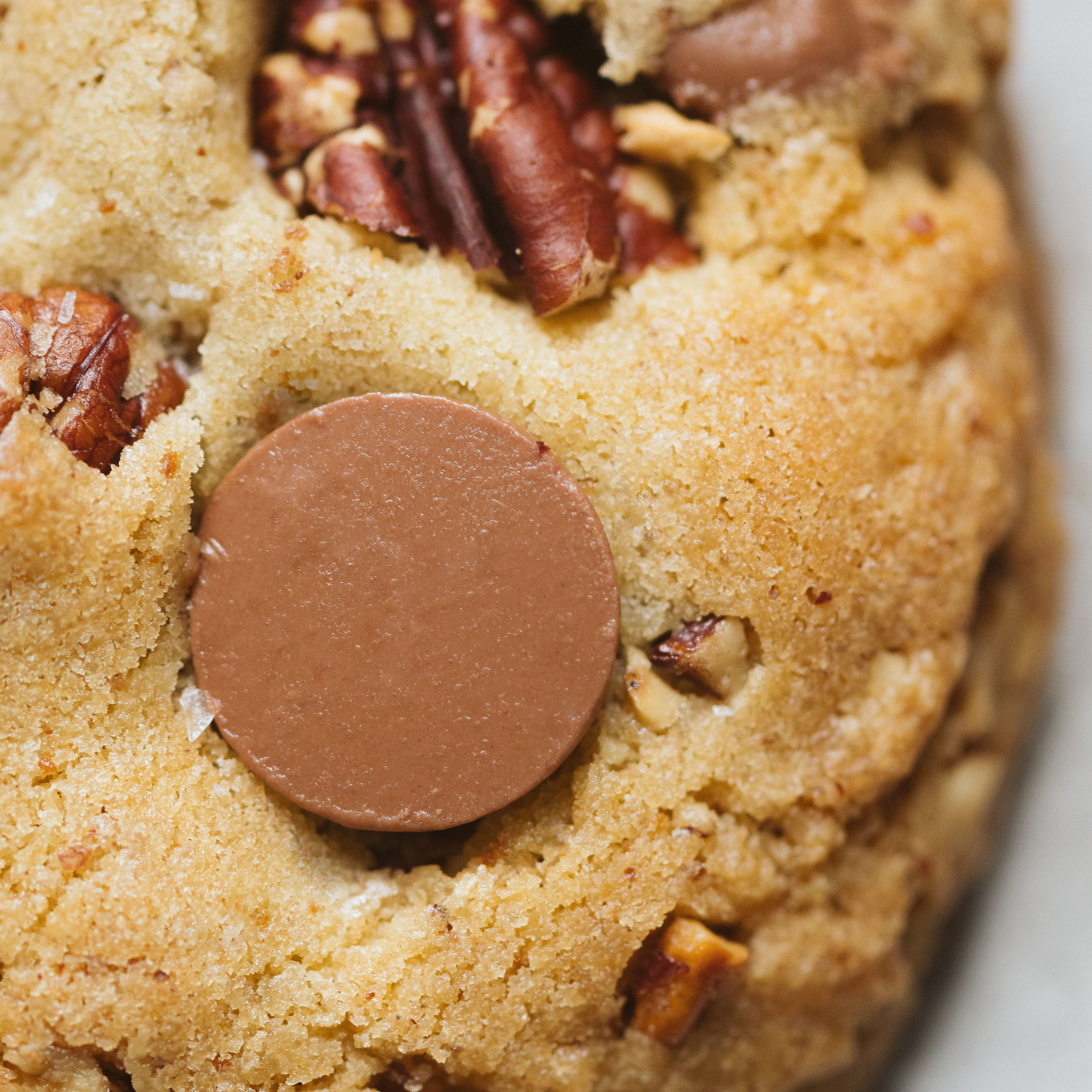 biscuit chocolat au lait et pacane
