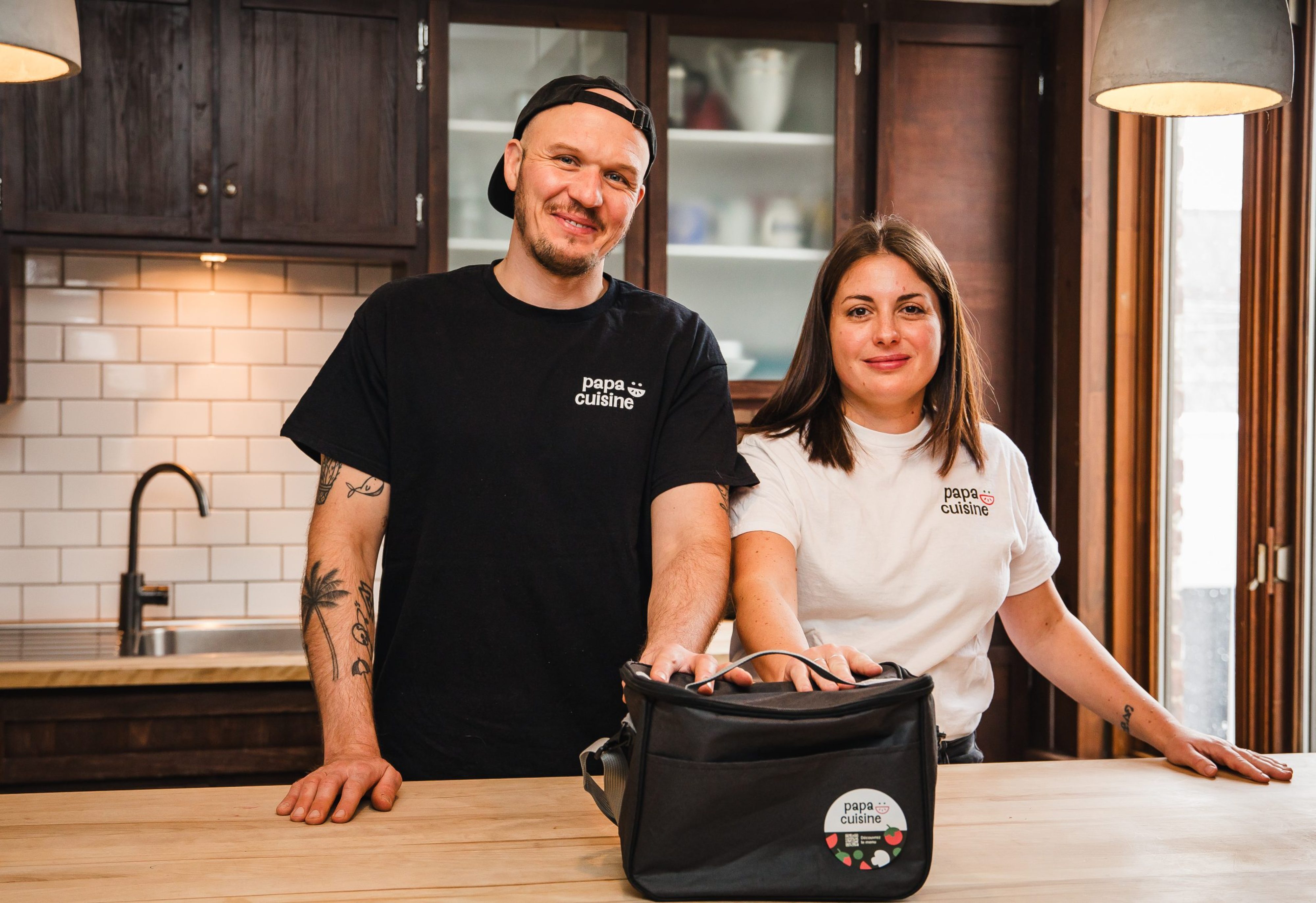 papa cuisine banque d'images